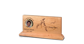 Memorial Tribute Panel Horizontal Design Clip Art